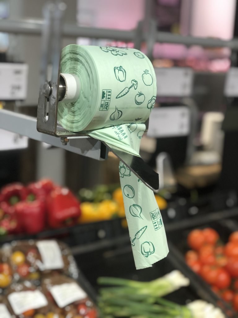 Compostable waste bag